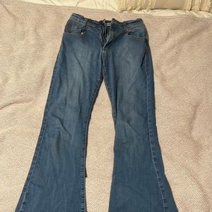 Blue Flare Jeans